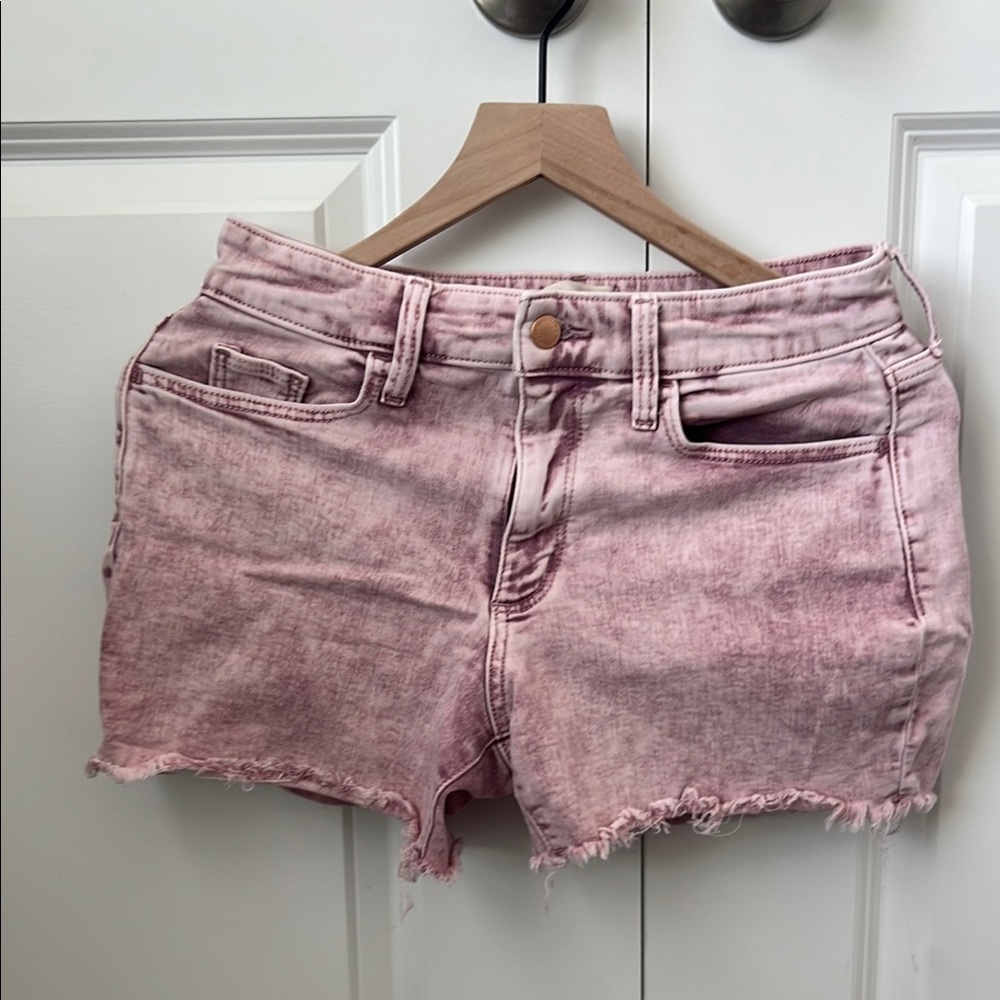 Pink Denim Women's Shorts
